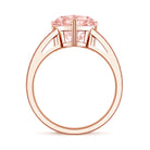 Rosec Jewels-Lab Grown 3 Carat Pink Diamond Heart Engagement Ring IGI Certified
