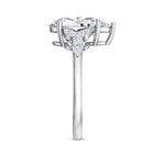 Rosec Jewels-3 Carat Lab Grown Pear Shaped Diamond Engagement Ring with IGI Certificate