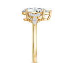 Rosec Jewels-3 Carat Lab Grown Pear Shaped Diamond Engagement Ring with IGI Certificate