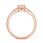 Rosec Jewels-Radiant Cut Lab Grown 2 Carat Pink Diamond Solitaire Engagement Ring IGI Certified