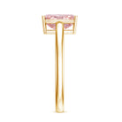 Rosec Jewels-Radiant Cut Lab Grown 2 Carat Pink Diamond Solitaire Engagement Ring IGI Certified