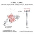 Rosec Jewels-Lab Grown 2 Carat Fancy Pink Diamond Solitaire Engagement Ring IGI Certified