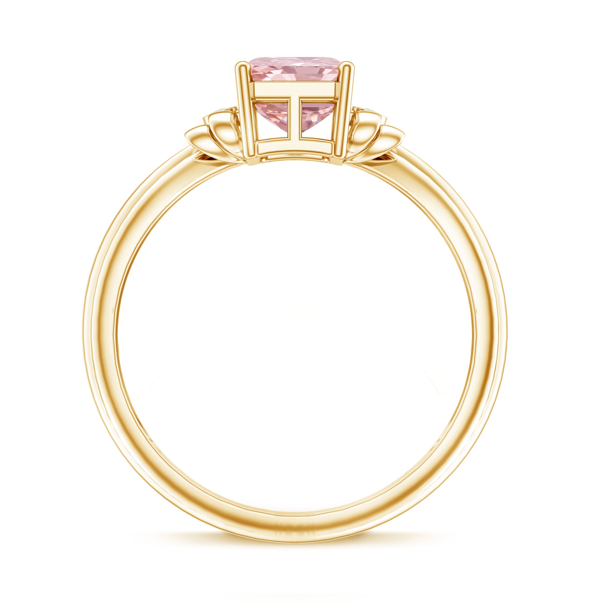 Rosec Jewels-Lab Grown 2 Carat Fancy Pink Diamond Solitaire Engagement Ring IGI Certified