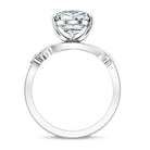 Rosec Jewels-Pear Shaped 4 Carat Lab Grown Diamond Designer Engagement Ring with IGI Certificate