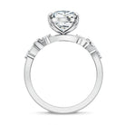 Nature Inspired 3 Carat Lab Grown Diamond Vine Engagement Ring with IGI Certificate Lab - ( E-VS1 ) - Rosec Jewels