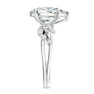 Nature Inspired 3 Carat Lab Grown Diamond Vine Engagement Ring with IGI Certificate Lab - ( E-VS1 ) - Rosec Jewels