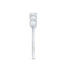 Certified Diamond Anniversary Band in Bezel Setting Natural - ( HI-SI ) - Rosec Jewels
