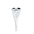 Rosec Jewels-Natural Black Spinel 2 Promise Ring with Diamond