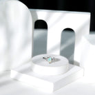 Natural Ethiopian Opal Diamond Engagement Ring with Celtic Knot AAA - Rosec Jewels