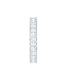 Moissanite Band Ring with Milgrain Detailing D-VS1 - Rosec Jewels