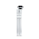 Rosec Jewels-Round Cut Black Onyx and Diamond Stacking Wedding Ring Set