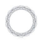 Designer Moissanite Anniversary Band Ring D-VS1 - Rosec Jewels