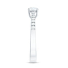 Rosec Jewels-Half Carat Moissanite Engagement Ring