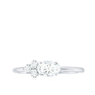 Rosec Jewels-Oval and Round Moissanite Promise Ring for Her