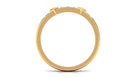 Rosec Jewels-Natural Emerald Heart Eternity Ring in Channel Setting