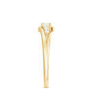 Rosec Jewels-Diamond Promise Ring with Bypass Shank