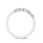 Marquise and Round Shape Natural Diamond Wrap Ring Natural - ( HI-SI ) - Rosec Jewels