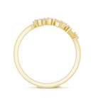 Marquise and Round Shape Natural Diamond Wrap Ring Natural - ( HI-SI ) - Rosec Jewels