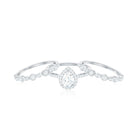 Rosec Jewels-Pear Shaped Cubic Zirconia Trio Wedding Ring Set for Women