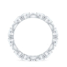 Certified Moissanite Designer Wedding Band D-VS1 - Rosec Jewels
