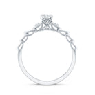 Rosec Jewels-Designer Moissanite Promise Ring for Her