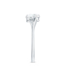 Heart Shape Lab Grown Diamond Toi Et Moi Promise Ring Lab - ( EF-VS ) - Rosec Jewels