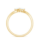 Heart Shape Lab Grown Diamond Toi Et Moi Promise Ring Lab - ( EF-VS ) - Rosec Jewels