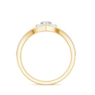 Heart Shape Lab Grown Diamond Bridal Ring Set Lab - ( EF-VS ) - Rosec Jewels
