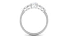 Nature Inspired Lab Grown Diamond Solitaire Engagement Ring Lab Grown Diamond - ( EF-VS ) - Color and Clarity - Rosec Jewels