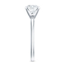 Peg Headset Solitaire Moissanite Ring for Women D-VS1 - Rosec Jewels
