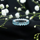 Rosec Jewels-Oval Cut Aquamarine Eternity Wedding Band