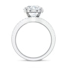 Rosec Jewels-IGI Verified 4 Carat Lab Grown Diamond Engagement Ring with Enhancer