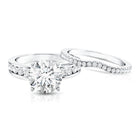 Rosec Jewels-IGI Verified 4 Carat Lab Grown Diamond Engagement Ring with Enhancer