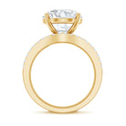 5 Carat IGI Certified Lab Grown Diamond Engagement Ring with Wedding Band Lab - ( E-VS1 ) - Rosec Jewels