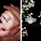 Rosec Jewels-IGI Verified 2 Carat Lab Grown Diamond Solitaire Engagement Ring with Ring Guard