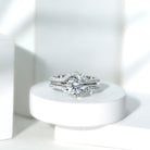 Rosec Jewels-IGI Verified 2 Carat Lab Grown Diamond Solitaire Engagement Ring with Ring Guard