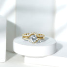 Rosec Jewels-IGI Verified 2 Carat Lab Grown Diamond Solitaire Engagement Ring with Ring Guard