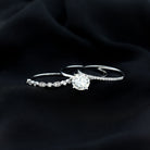 Rosec Jewels-IGI Documented 2 Carat Lab Grown Diamond Trio Bridal Ring Set for Women