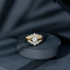 Rosec Jewels-IGI Authenticated 1 Carat Lab Diamond Antique Wedding Ring Set of 3