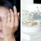 Rosec Jewels-2 Carat Round Lab Grown Diamond Classic Engagement Ring with IGI Certificate