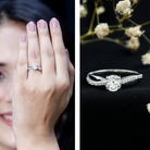 Rosec Jewels-IGI Graded 1 Carat Lab Grown Diamond Solitaire Engagement Ring
