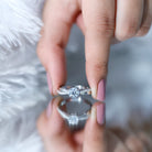 Rosec Jewels-IGI Graded 1 Carat Lab Grown Diamond Solitaire Engagement Ring