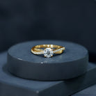 Rosec Jewels-IGI Graded 1 Carat Lab Grown Diamond Solitaire Engagement Ring