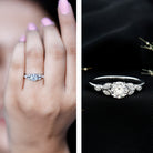 Rosec Jewels-1 Carat Lab Grown Diamond Engagement Ring with IGI Certification