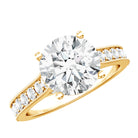 Rosec Jewels-IGI Documented Solitaire Lab Grown Diamond 3 Carat Engagement Ring