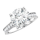 Rosec Jewels-IGI Authenticated 4 Carat Lab Grown Diamond Classic Engagement Ring