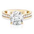 Rosec Jewels-IGI Authenticated 4 Carat Lab Grown Diamond Classic Engagement Ring