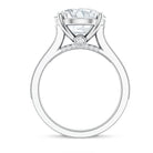 Rosec Jewels-5 Carat Lab Grown Diamond Cathedral Engagement Ring with IGI Certificate