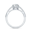 Rosec Jewels-IGI Verified 2 Carat Lab Created Diamond Pear Engagement Ring for Women