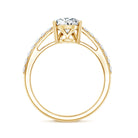 Rosec Jewels-IGI Verified 2 Carat Lab Created Diamond Pear Engagement Ring for Women